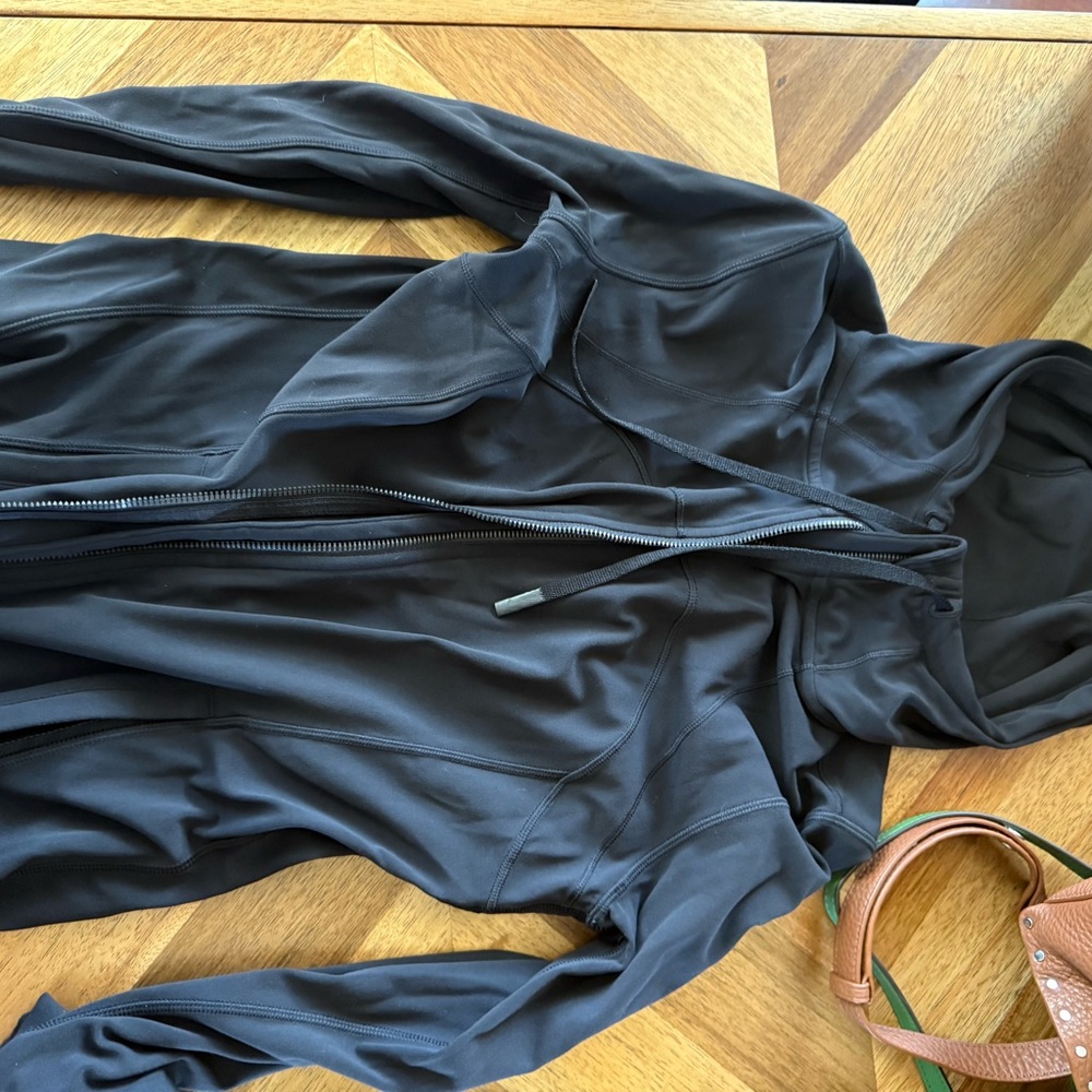 Lululemon Black Hooded Jacket